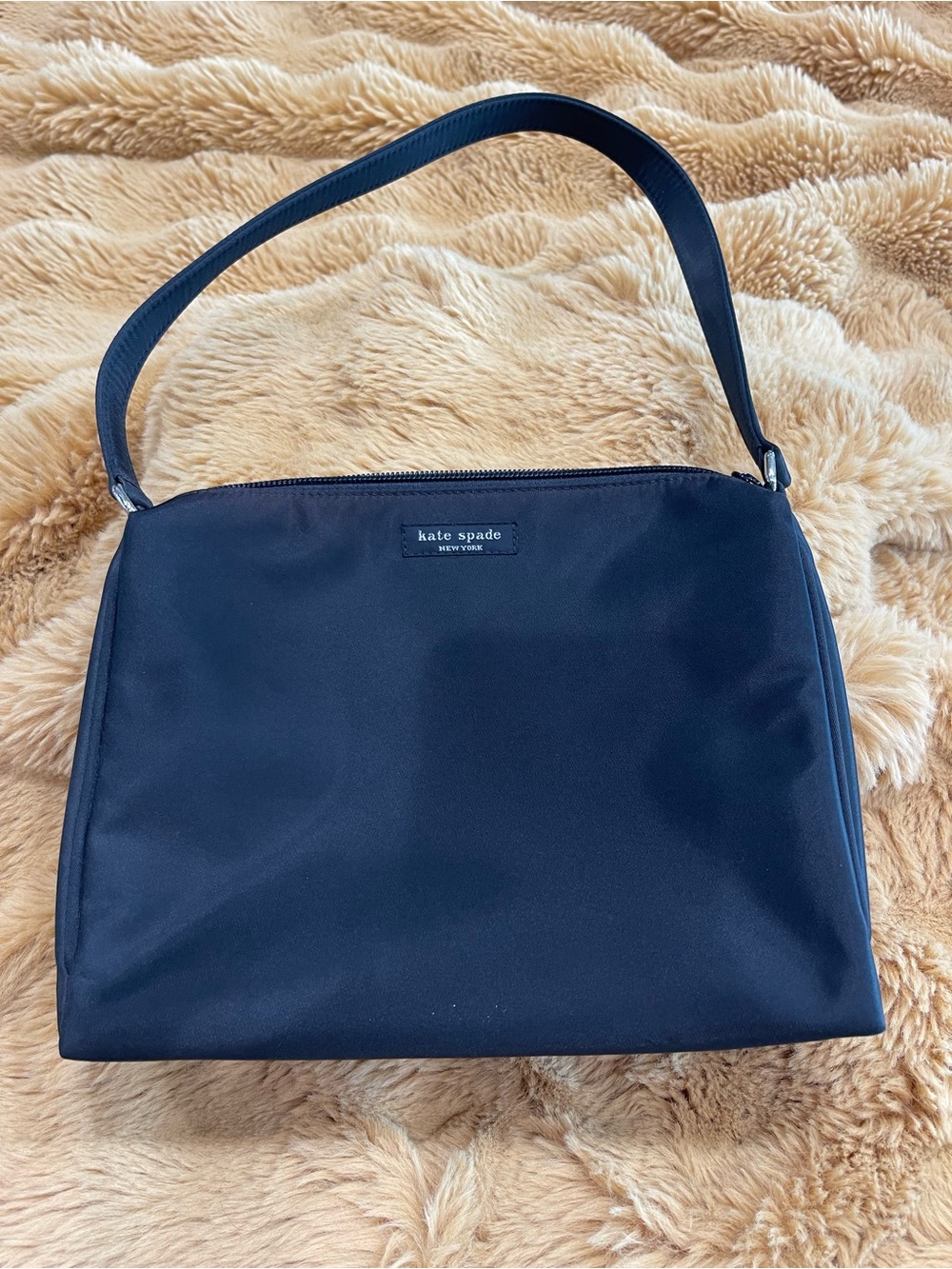 kate spade NWOT Black Nylon Shoulder Tote